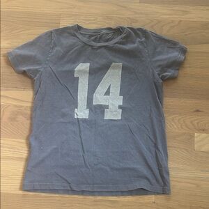 Brandy Melville Gray Crewneck Tee